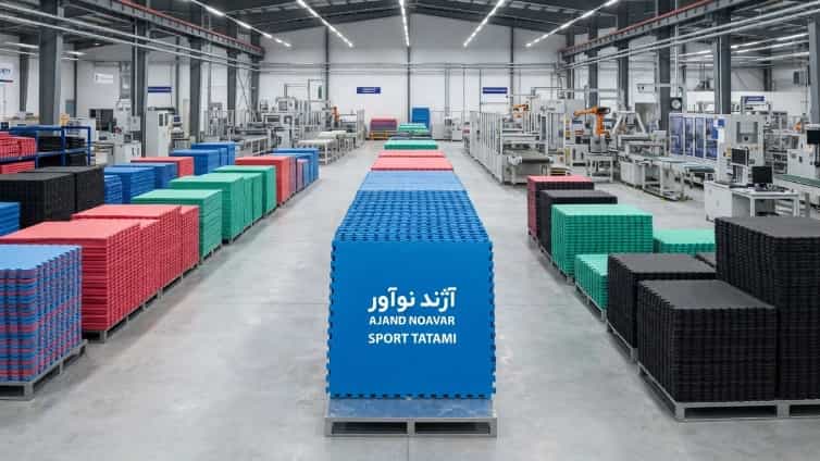 تولید تاتامی ورزشی استاندارد برای باشگاه و سالن